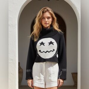 Cider Black and White Kids Jacket